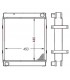 Radiatore dell'acqua per JCB serie 408 410 412 415 420 425 serie 2