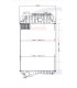 Radiatore acqua CATERPILLAR C6.6 MN222310-7290 MN2223107290