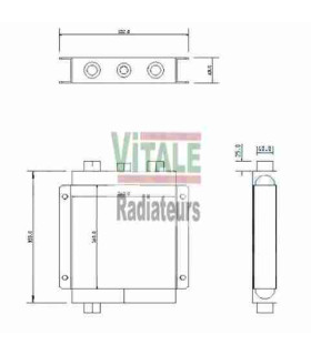  Radiateur moteur SCANIA Série P 95-04 