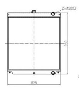 RADIATOR  HITACHI 4448338