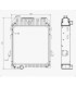 RADIADORES PARA  CATERPILLAR 7E-4639  7E4639