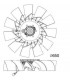 Giunto viscoso per Renault 7421983189