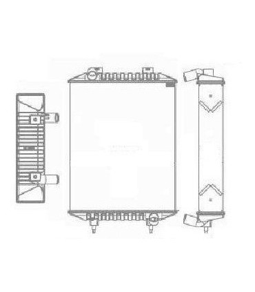 RADIATEUR EAU DEUTZ 0152547220