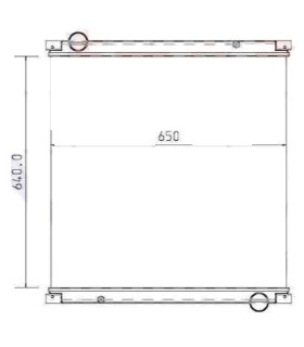 RADIATOR  FENDT FAVORIT 714 716 718
