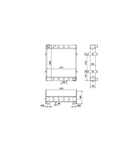 RADIATORI PER JCB 3CX SERIE 3 3CX SERIE 4 923/02900 92302900 JC923029