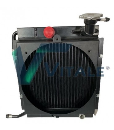 Radiatore combinato acqua/olio doppio per Yanmar 172464-11100 17246411100