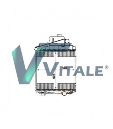  Radiateur moteur Citroën HY 