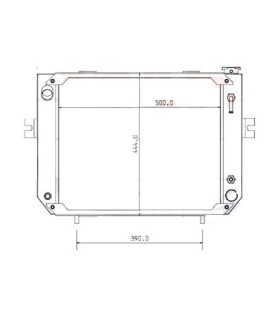 RADIATORE D'ACQUA MAXIMAL FD25T