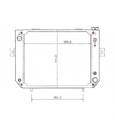 RADIATORE D'ACQUA MAXIMAL FD25T