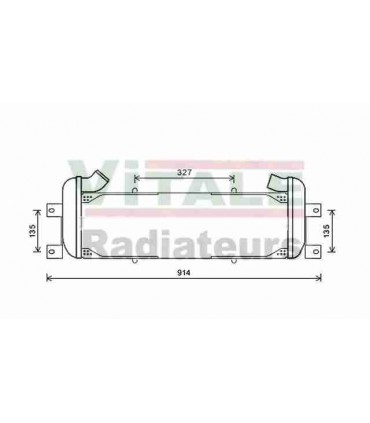 Radiateur moteur pour PEUGEOT 204
