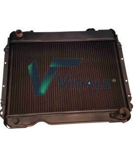 RADIATORE ACQUA PER RENAULT R8 ESS OTTONE RAME