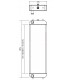 RADIATEUR MOTEUR POUR HITACHI  ZX200-3  ZX225US ZX250-3 ZX280