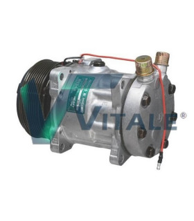 COMPRESSEUR DE CLIMATISATION POUR NEW HOLLAND CASE IHC FIAT 82/9202-164E 9202-164E VPM9571