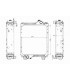  Radiateur EAU CASE IH GAMME MXM 140-155