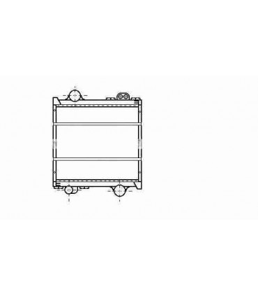 Radiateur eau pour Tracteur Renault Agri: R 551 /556 / R 651 / 652 / 681