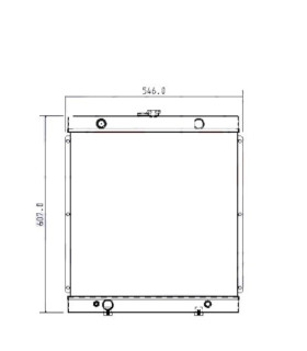 RADIADORES PARA GENERADOR  PERKINS BRUNO 	40KVA KOHLER 	J44KVA