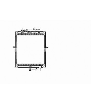 RADIATEUR EAU POIDS LOURDS MERCEDES SK