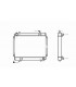 Radiateur EAU POIDS LOURDS MERCEDES-BENZ 813/913/1013/1113