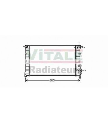 RADIATEUR EAU RENAULT 21   2L