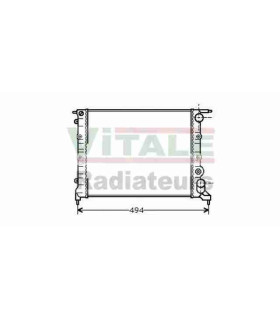 RADIATEUR EAU RENAULT 21   1,4 L