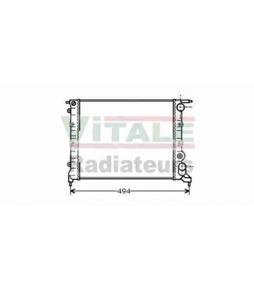 Radiateur moteur pour PEUGEOT 204