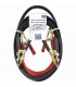 GYS CABLES DEMARRAGE 500A 2x3m Pinces Pro Laiton Pur