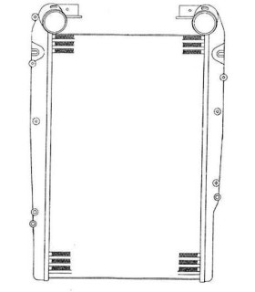 RADIADORES PARA  RENAULT TRUCK 5010315524 5010514448 5010619268A RVI514448