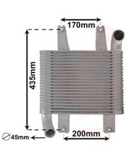 INTERCOOLER FOR HYUNDAI TERRACAN 2.9 CRDI 281904X400