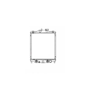 RADIATEUR EAU POUR  HONDA LOGO 19010P7A015 HO901015