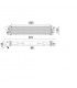 RADIATORE PER INTERCOOLER RENAULT TRAFIC III 144614882R