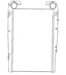 INTERCOOLER PARA  RENAULT 5010315524 5010514448 5010619268A