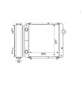 RADIATOR FOR GOLDONI ASTER
