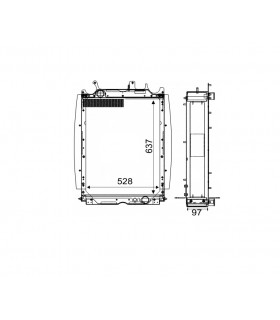 KÜHLER FÜR LANDINI ARGO TRAKTOR 3694649M92
