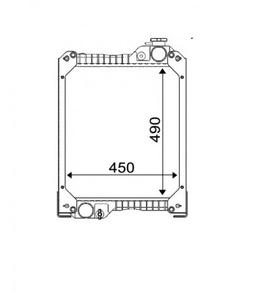 RADIADORES PARA LANDINI POWERFARM RS22 3694388M91 3694388M92
