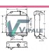 WASSERKÜHLER FÜR CASE IH 3131364R91 501401.05 50340105 787140R91 787140R92