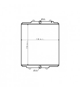 KUHLER FUR   IVECO URBANWAY TECTOR 5802422263