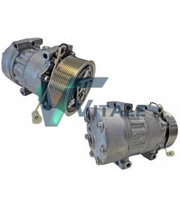 COMPRESOR DE CAMIÓN SANDEN PARA RENAULT VOLVO FL II GAMA VARIOS MODELOS 5010605474 7420941036 7485000950 2016303734
