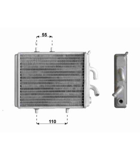 Radiatore acqua per moto Aprilia Leonardo 150