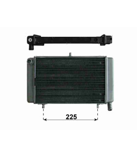  Radiateur eau pour SCANIA Série P 95-04 