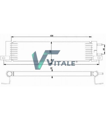 RADIATEUR HUILE POUR MERCEDES ML 270 CDI 1635000202 A1635000202