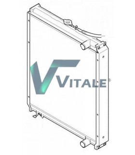 RADIATOR FOR JCB 30926007 30/926007