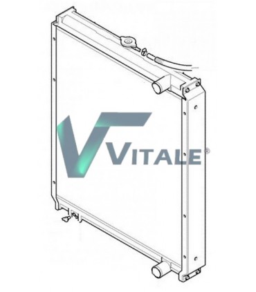 RADIATEUR POUR JCB  30926007 30/926007