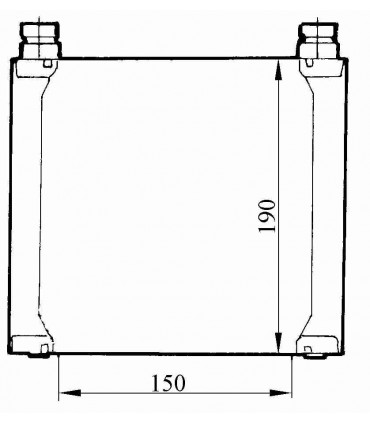  Radiateur eau pour RENAULT R10