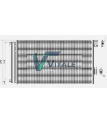 KLIMAANLAGE-KONDENSATOR FÜR RENAULT DACIA DUSTER 921004366R