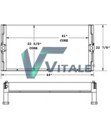 KÜHLER FÜR LIEBHERR R 944 D 11694727 10300992