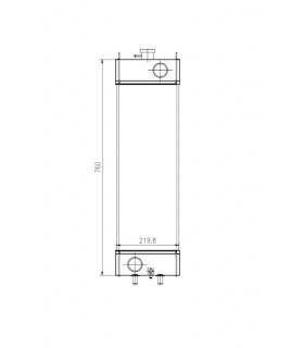 RADIATORI PER CATERPILLAR 305 3781255 378-1255