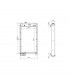 RADIATORI PER  PERKINS MN4221350990 CR422135-0990