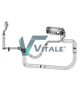 CONDUCTO DE AIRE ACONDICIONADO DE ALTA/BAJA PRESIÓN PARA FORD 1383680 1386795 1438433 1440679 1445522