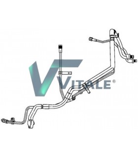 CONDUITE A HAUTE/BASSE PRESSION CLIMATISATION POUR FORD  1371581 1380895 1385939 6C1119A834EA 6C1119A834EB 6C1119A834EC