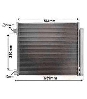 AIR CONDITIONING CONDENSER FOR RENAULT KADJAR 921006951R